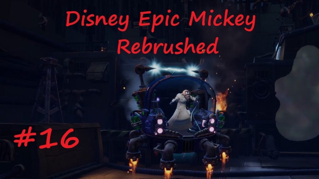 Epic Mickey: битва с Безумным Доктором и ловушки