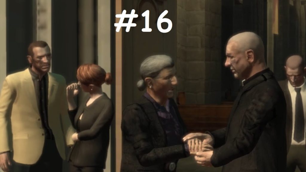 GTA 4 прохождение — Похороны с перестрелкой