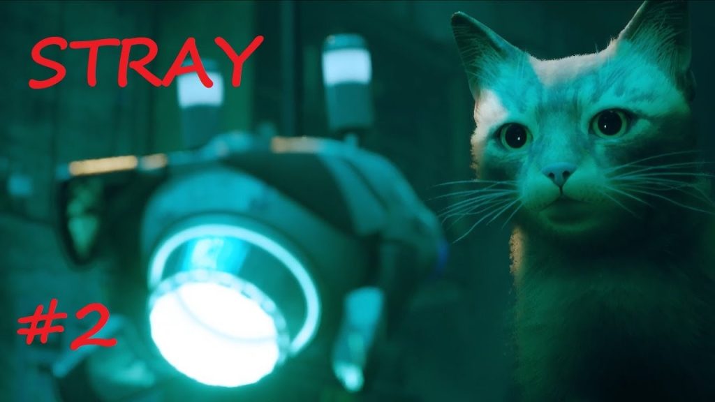 Stray: кот и B-12 — начало совместного приключения