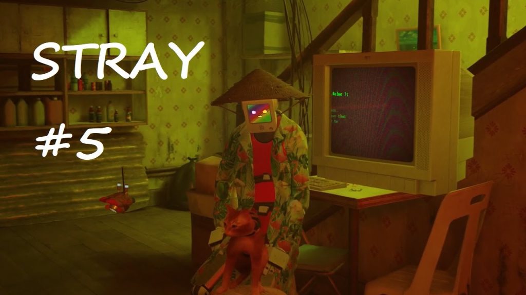 Stray: кот, B-12 и Момо ищут друзей в городе