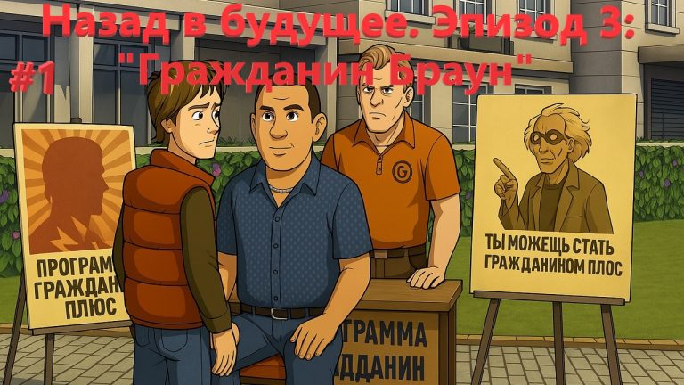 Назад в будущее. Эпизод 3 Гражданин Браун 1 часть